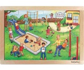 Beleduc Germany Frame Puzzle: Kindergarten