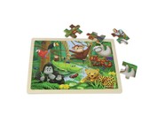 Classic World Wooden Vehicles Knob Puzzle - 7 Pieces