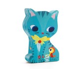 Wooden Colorful 3D Puzzles Board Memory Chess Game