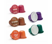 Caffeluxe Nespresso Compatible Coffee Capsules - 100 Dark Roast Variety Special