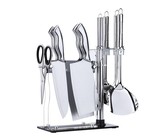 10 Piece Stainless Steel Chef Knife Set