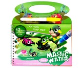 Reusable Magic Water Coloring Book - Animal Series