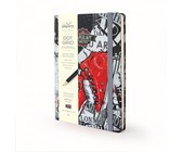 Designer Hardcover A5 Journal Dot Grid Pages - Red Sneakers