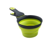 Collapsible Clip Scoop for Pets - Green