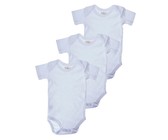 PepperST White Short Sleeve Baby Grow - 3-6 Months (2 Pack)