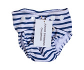 Junior Swimming Champion, Swim Nappy Navy Stripe