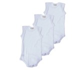 PepperST White Short Sleeve Baby Grow - 3-6 Months (2 Pack)