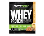 Nutritech Premium Whey Protein Sachets - Peanut Butter - 32g x 15