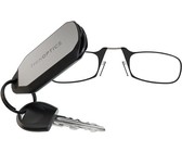 ThinOptics Key Chain with Reading Glasses - Black (2.0 Strength)
