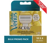 Gillette Venus & Olay Women's Razor Blades - 10 x 4's Bulk Pack