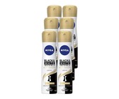 NIVEA Deo Black & White Silky Smooth Anti-Perspirant Spray - 6 x 150ml