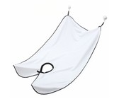 Beard Apron Shaving and Trimmer Catcher - White