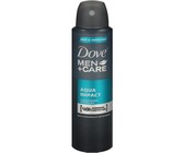 Dove Men +Care Antiperspirant Deodorant Aqua Impact 150ml (6 pack)