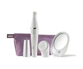 Braun Face 830 Premium Edition - Facial Epilator & Cleansing Brush System
