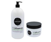 Nurturer - 2in1 Shower Gel 1L & Body Butter Combo 250ml (Lemongrass)