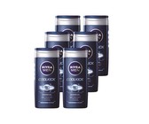 NIVEA MEN cool kick shower gel / body wash - 6 x 250ml