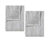 Blomus Tea Towels in Lily White and Micro Chip – BELT – Set of 2