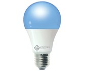 Connex Connect Smart Technology LED Bulb, RGBW, A60, 6W, 470 Lum, Screw