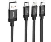SBS Data Cable USB 2.0 to Apple Lightning - White 1m