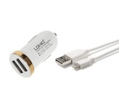 SBS Data Charging Cable USB 2.0 to Apple Lightning - Green 1m