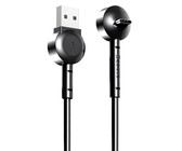 Duracell Fast Charging Car Charger with Micro USB Cable 2.4A - Black