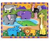 Headu Montessori Touch Puzzle The Farm - 2 Piece