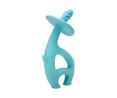 Bunny Teether - Grey with White