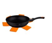 Berlinger Haus 28cm Marble Coating Wok - Granit Diamond Line