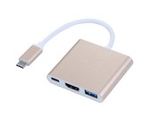 USB 3.1 Type-C to HDMI Digital OTG Adapter - Gold