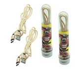 SBS Data Cable USB 2.0 to Lightning - 90° connectors - White 1m