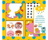 Djeco Stickers Crafts - I love animals