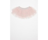 Long Fluffy Tulle Tutu Skirt in Color Light Pink