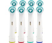 Gretmol Replacement Heads For Oral B Orthodontic Toothbrush - 8 Pack