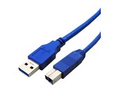 Techme 5m Printer USB Cable - Blue
