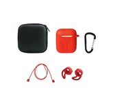 Volkano Moda Series Nylon Bluetooth Earphones - Red