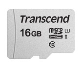 Transcend 300S 16GB MicroSDXC/SDHC Class 10 UHS-I U1 - Without Adaptor