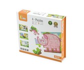 Headu Montessori Touch Puzzle The Farm - 2 Piece