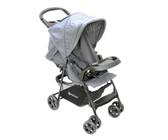 Lightweight Baby Pram Pushchair Buggy Stroller - Denim Grey