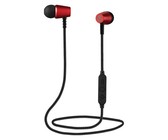 Volkano Moda Series Nylon Bluetooth Earphones - Red