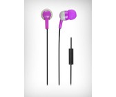 Wicked Audio Bandit with Mic - Purple & Grey