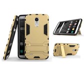 2-in-1 Hybrid Dual Shockproof Stand Case for Nokia 5 - Gold