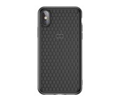 Tuff-Luv Brushed Texture Carbon Fibre Effect Shockproof Case for Huawei P20 Pro - Black