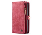 Detachable Magnetic Leather Phone Case & Wallet For iPhone 11 - Red