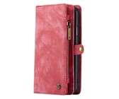 Detachable Magnetic Leather Phone Case & Wallet For iPhone 11 - Red