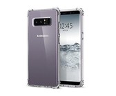 Digitronics Transparent Shockproof Case for Samsung Galaxy Note 8