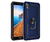 Magnetic Kickstand Ring Stand Case for Huawei Mate 20 Lite Red