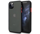 Tuff-Luv Brushed Texture Carbon Fibre Effect Shockproof Case for Huawei P20 Pro - Black