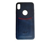 TUFF-LUV Shockproof Dual Layer Armour Case (with Stand & Card slot) for Apple iPhone 7/8 Navy Blue