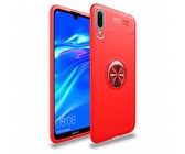 Magnetic Kickstand Ring Stand Case for Huawei Mate 20 Lite Red