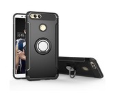Magnetic Kickstand Ring Stand Case for Huawei Mate 20 Lite Red